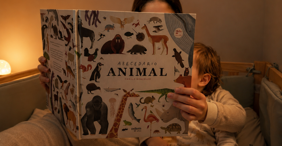 libro abecedario animal de pehuen editores