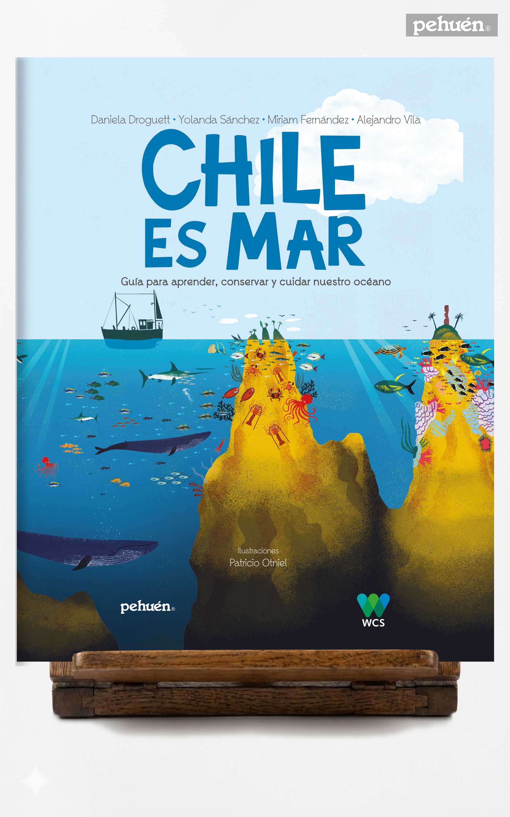 Chile es mar. Guía para aprender, conservar y cuidar nuestro océano