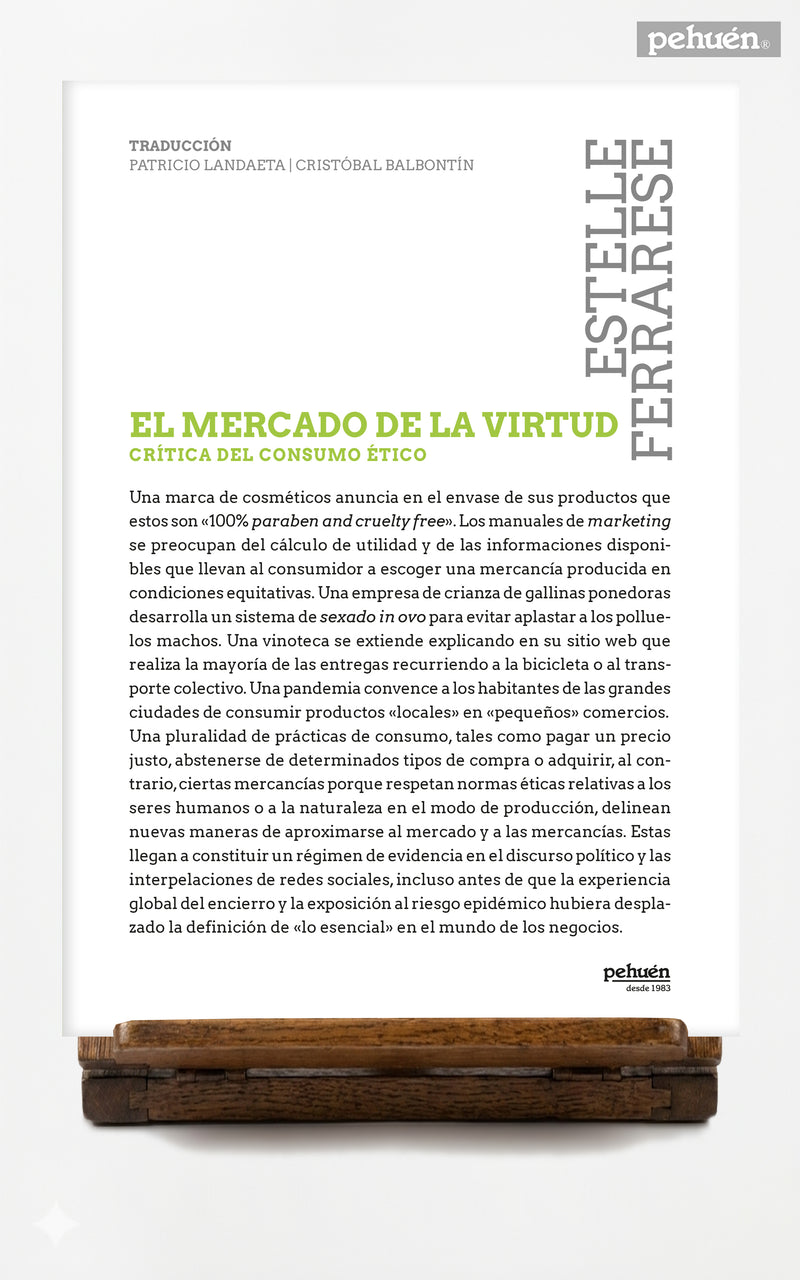 El mercado de la virtud crítica del consumo ético