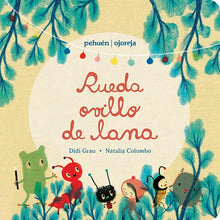 Rueda ovillo de lana