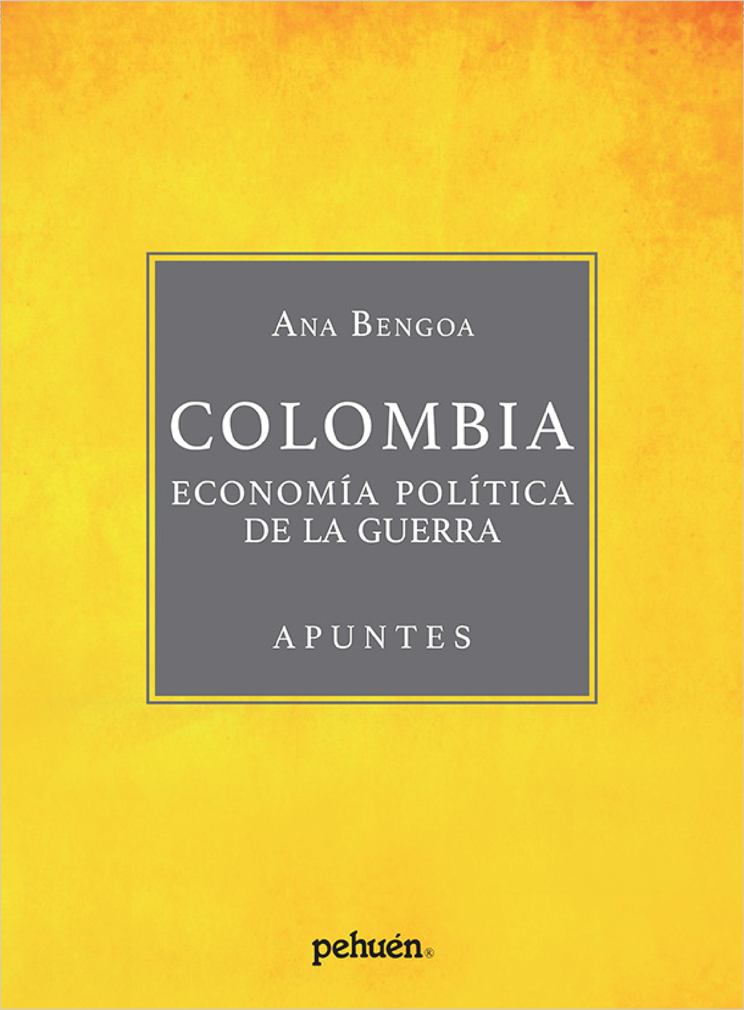 Colombia. Economía política de la guerra